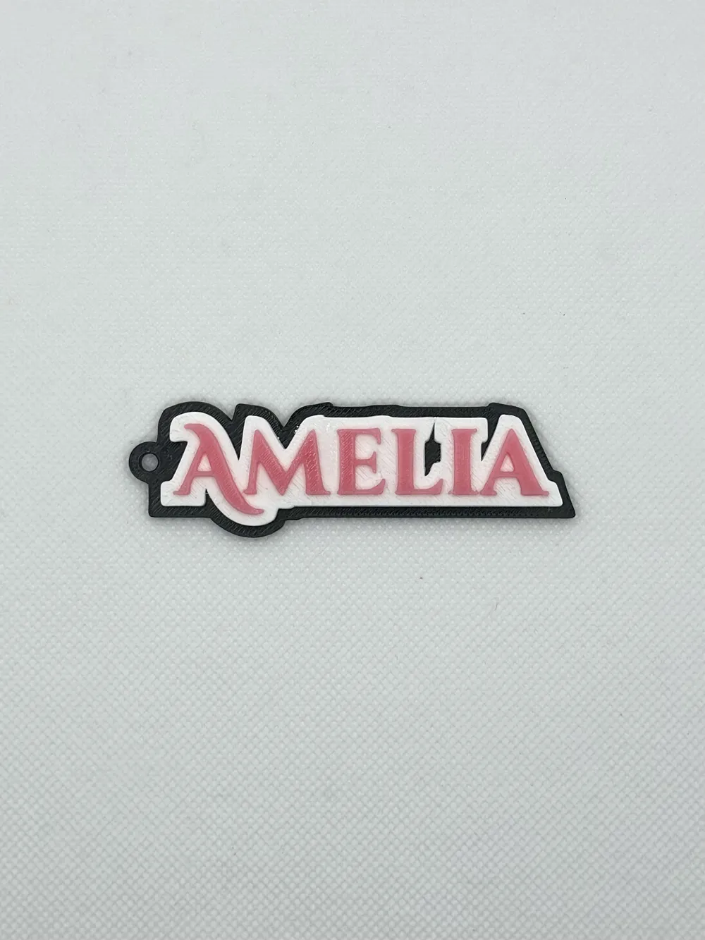 BoldName Custom Name Keychain – Amelia Edition - Free 3D Print Model ...
