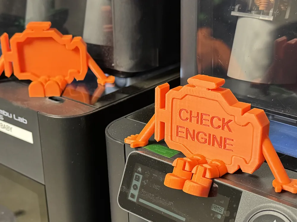 Check Engine Light Buddy - Free 3D Print Model - MakerWorld