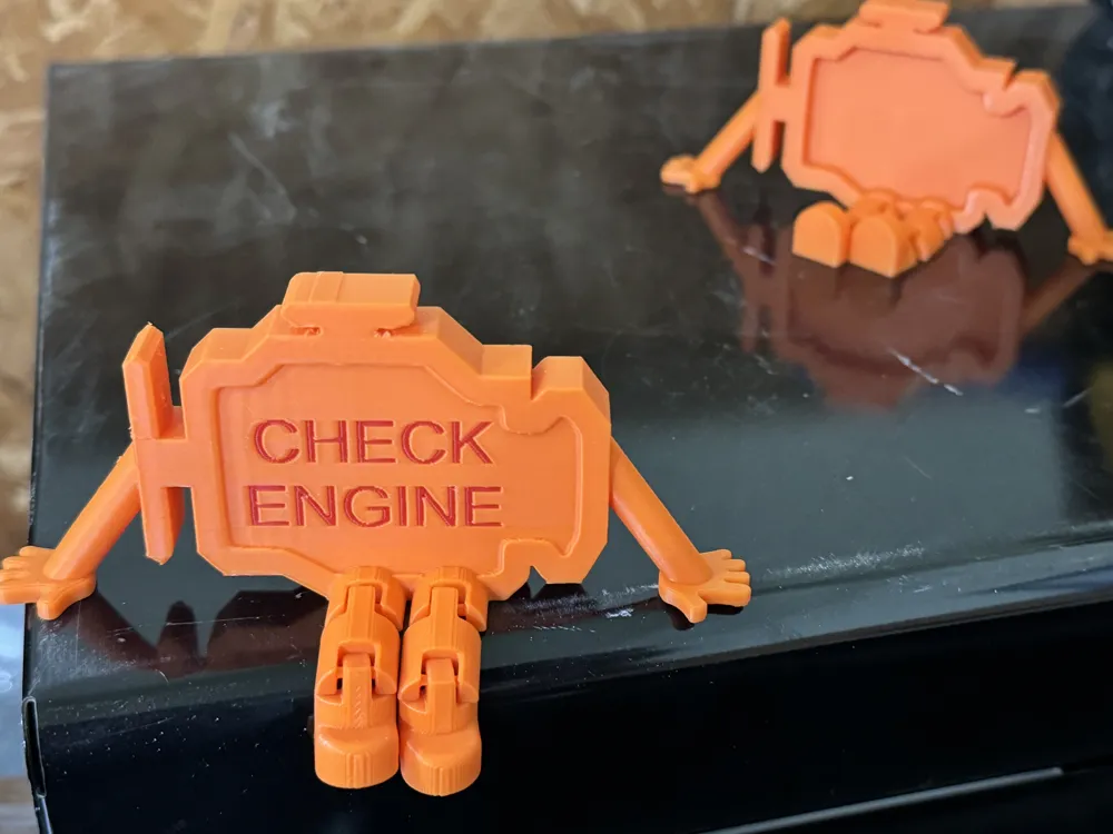 Check Engine Light Buddy - Free 3D Print Model - MakerWorld