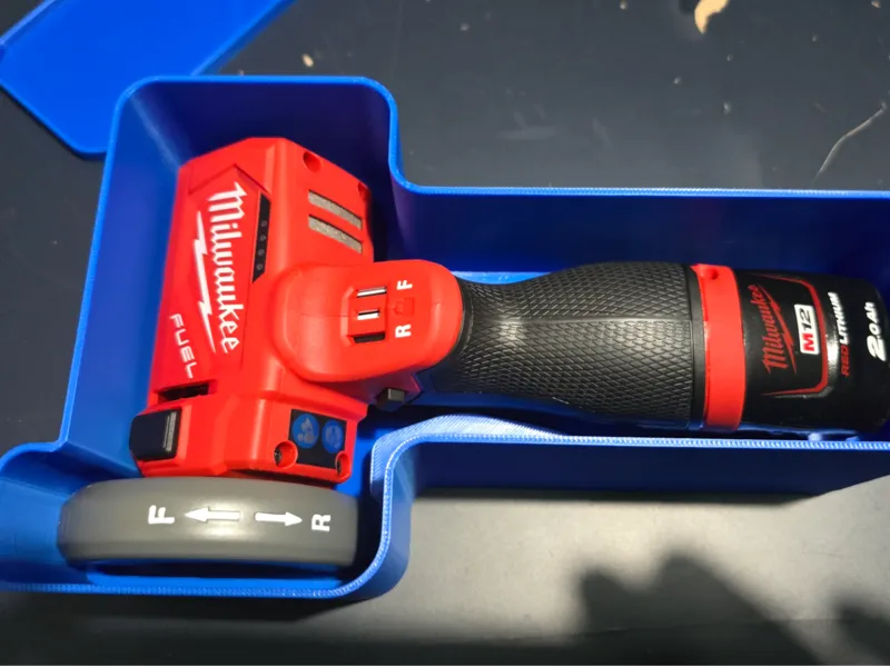 milwaukee m12 cut off tool holder storage