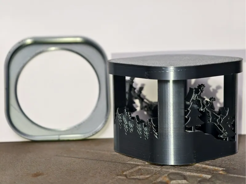 Tealight Christmas candle holder
