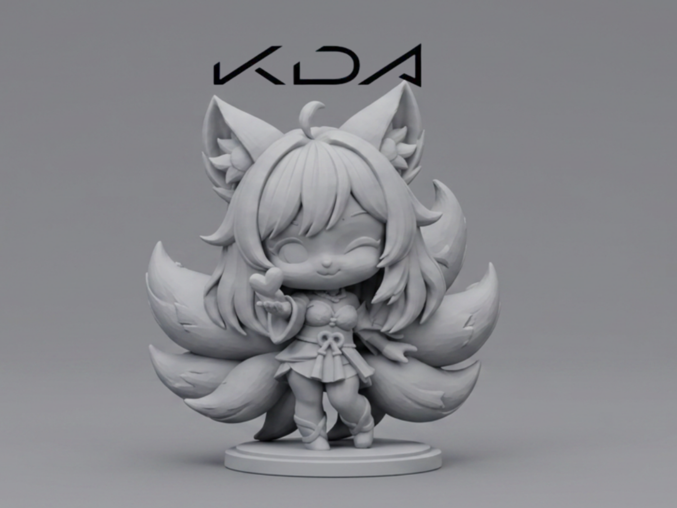 Ahri K/DA Chibi – Cute Figurine