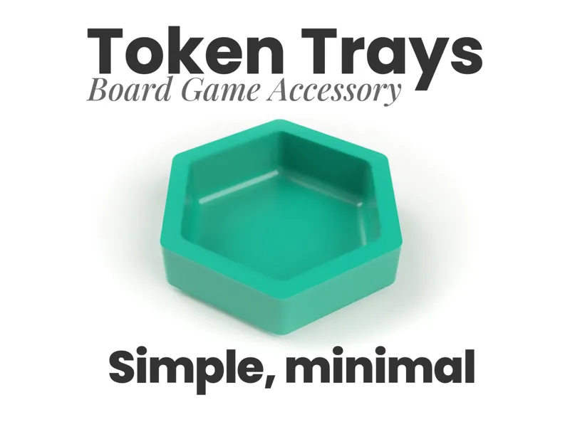 Board Game Token Cups Mk II