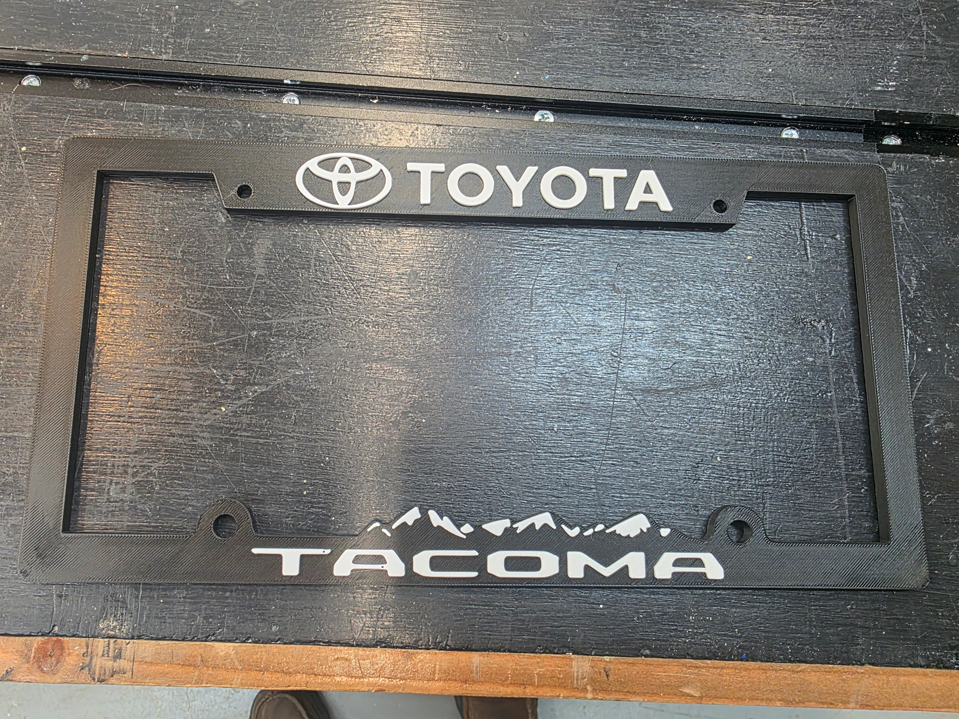 Toyota Tacoma License Plate Cover