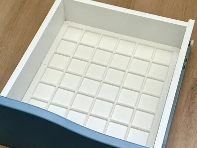 Perfect Fit Gridfinity Base for IKEA Kallax Wave