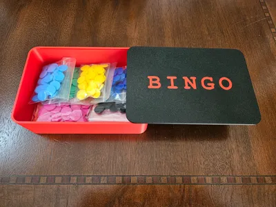 BINGO / Game Box - Customize or ready print