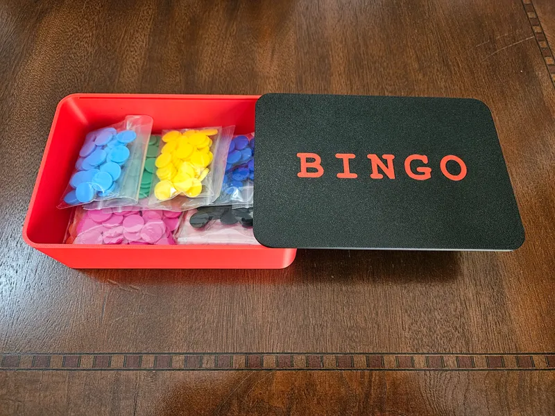 BINGO / Game Box - Customize or ready print