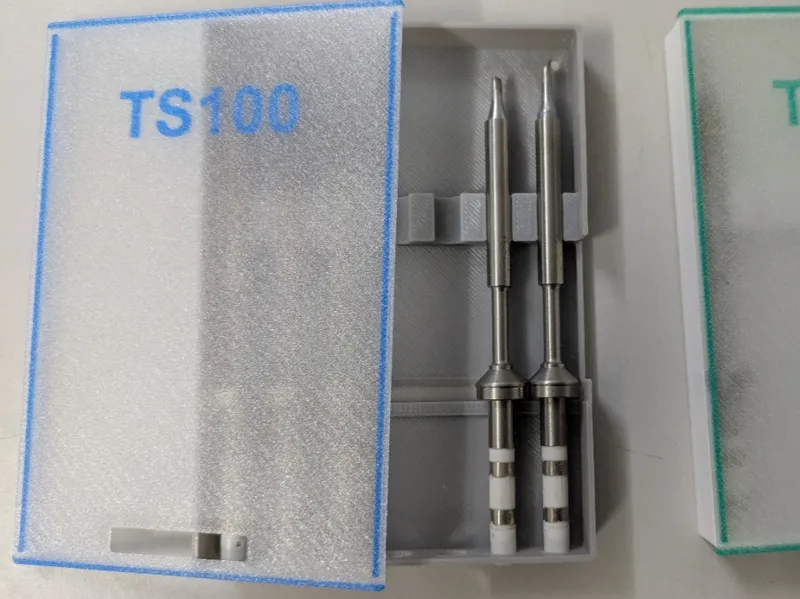 Solder Tip Holder Case for TS100 type tips