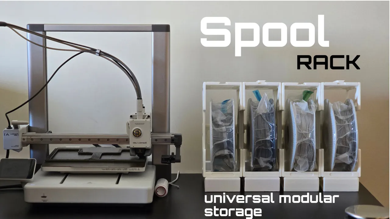 Racks4All - Spools Rack view 2