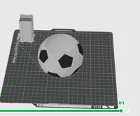 Football Planter Version (108x108x64mm)