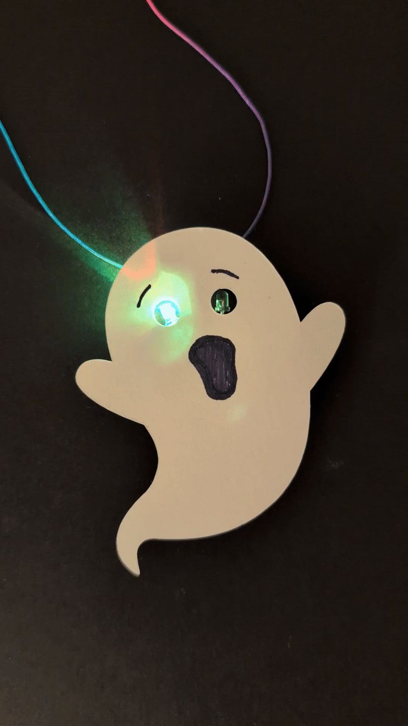Button Battery LED Necklace