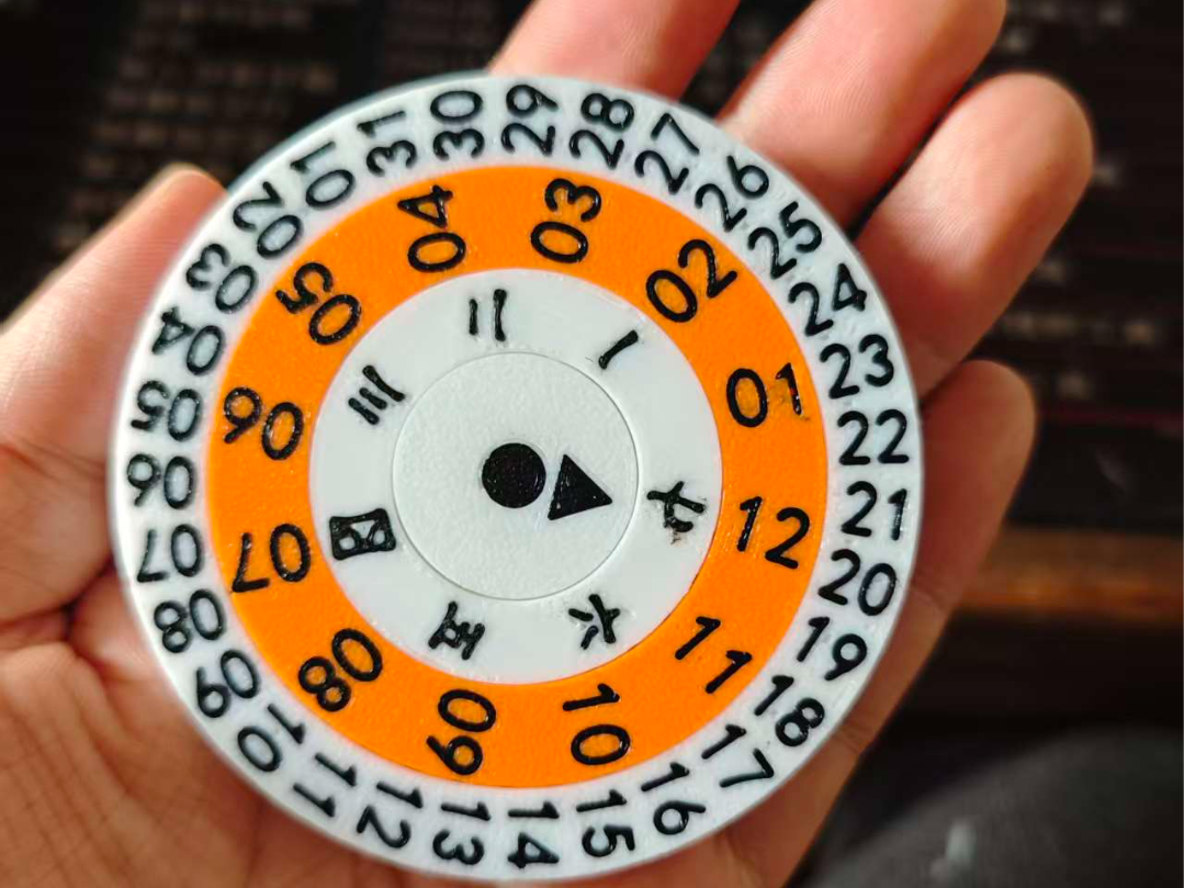 解压日历罗盘