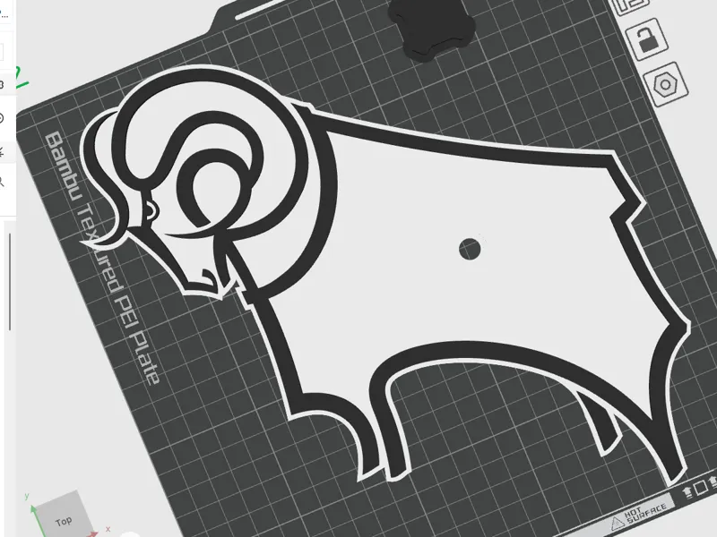Derby County Clock 