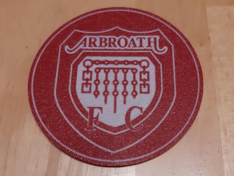 Arbroath Football Club coaster