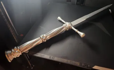 Buttercup's Dagger from Princess Bride - Smoothed