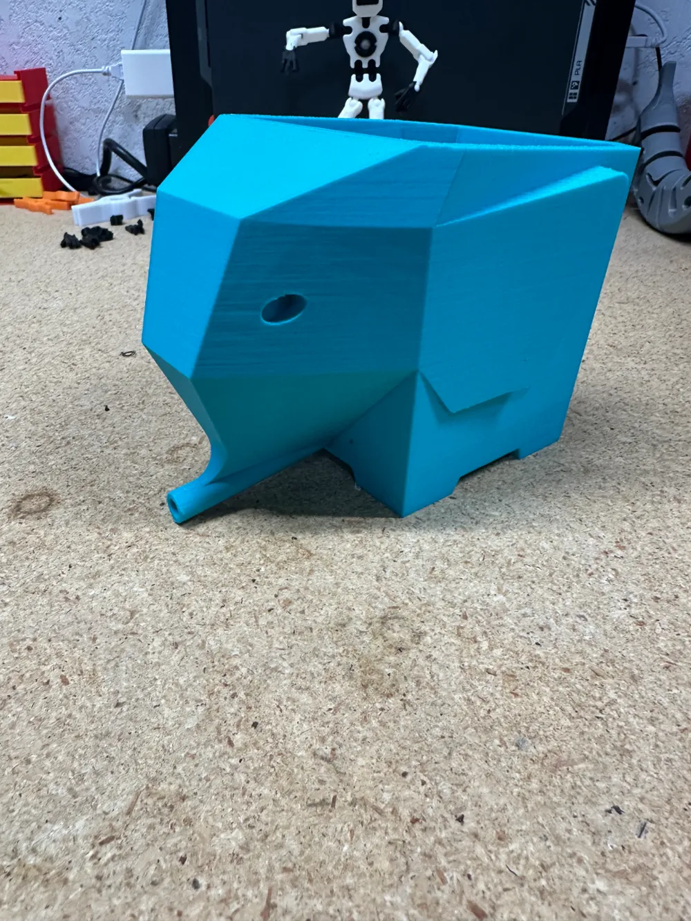 Elephant Utensil Holder by N3th3tron MakerWorld