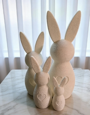 Miniatura 6 do modelo 3D Modern Easter Bunny