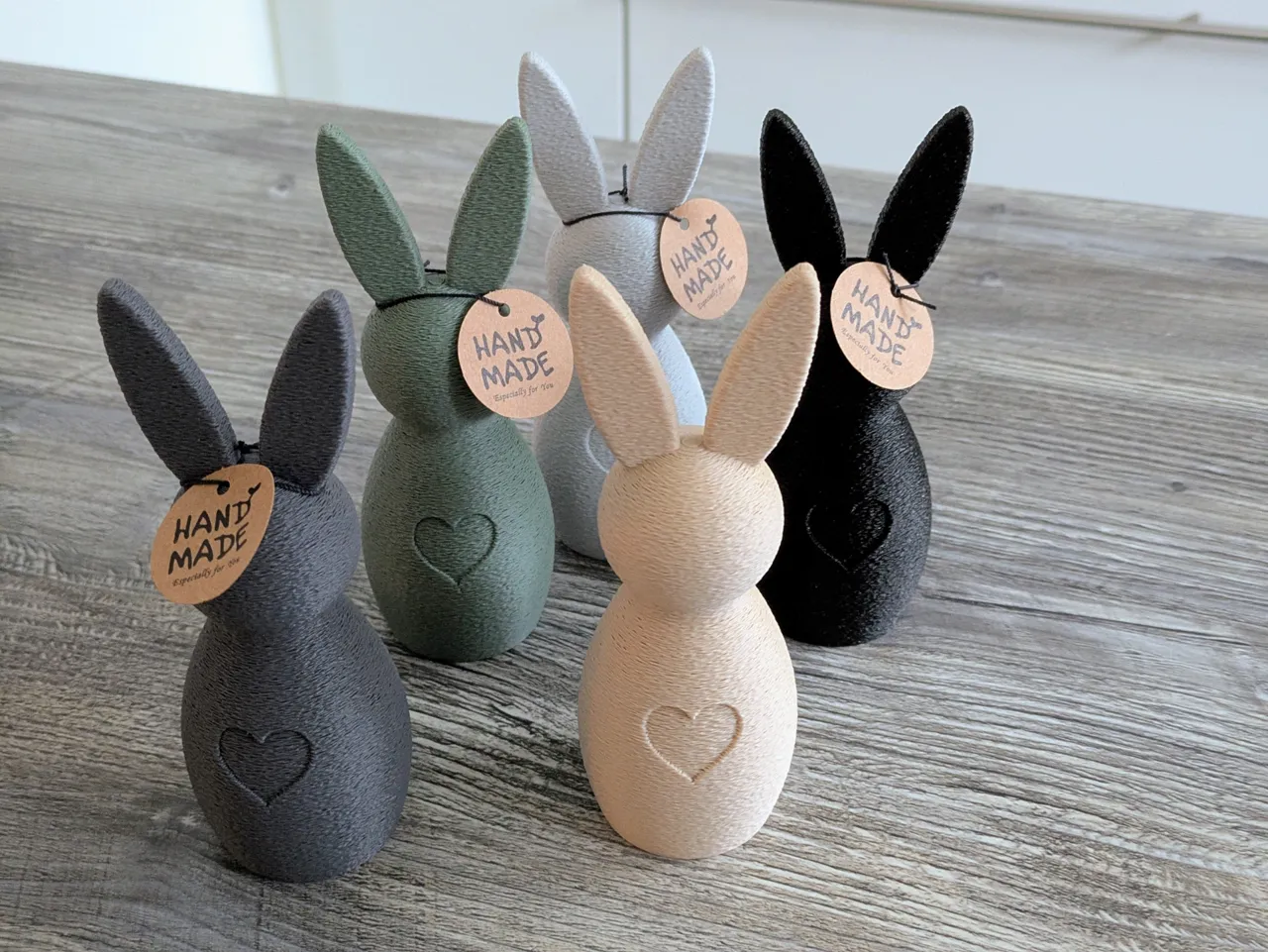 Modern Easter Bunny view 2