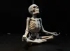 Meditating skeleton