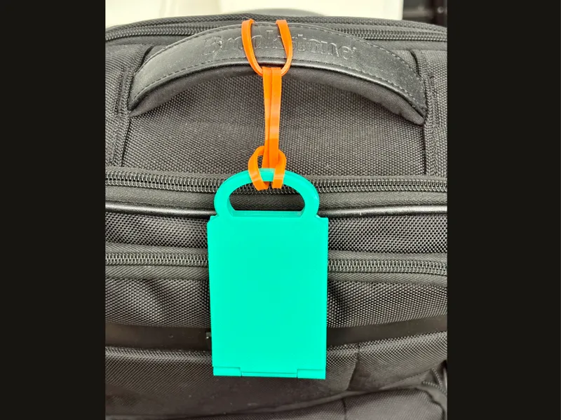 Luggage Tag Loop Strap - Worm Loop - TPU95