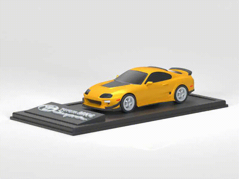 【Toyota】丰田 Supra MK4 (A80)旗舰超跑  “东瀛牛魔王”  组装/轮胎可动