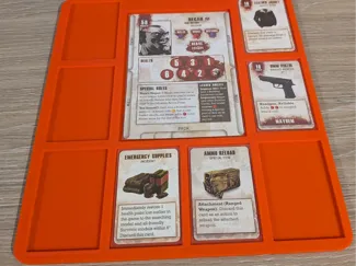 The Walking Dead: All Out War. Character Card Tray