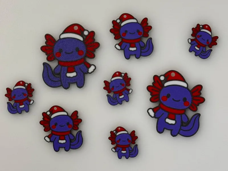 Kawei Christmas Axolotl