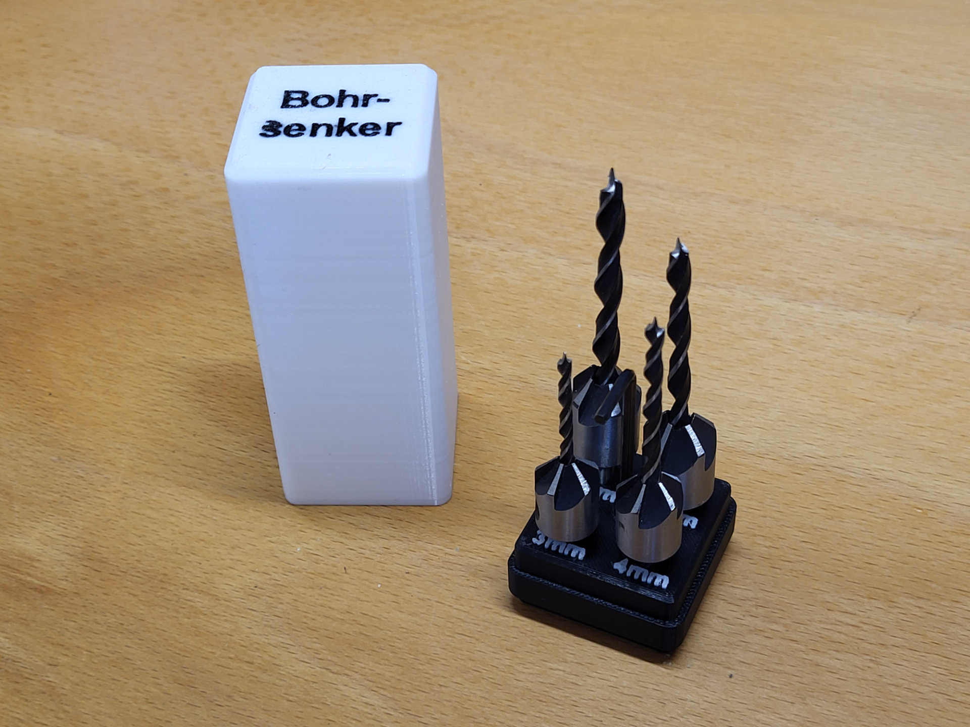 Gridfinity Countersink Drill Bit Box