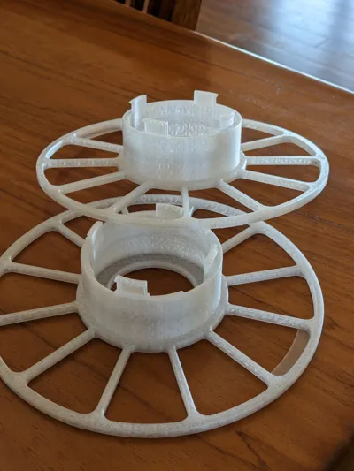 Fast print Symmetric Spool