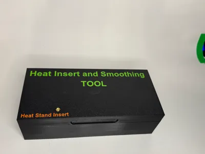 Heat insert and smoothing tool box