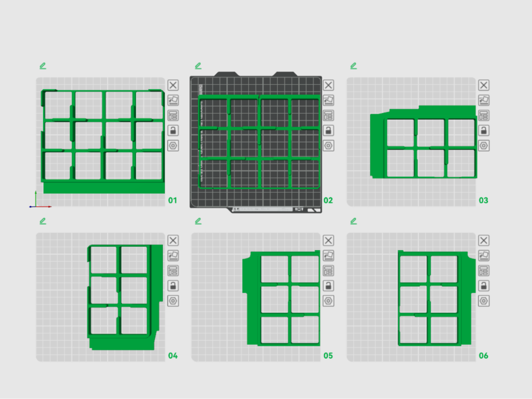Base Gridfinity pour Systainer 3 (Remix - A1 Mini)