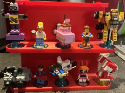 Dimensions, figure/vehicle stackable stand