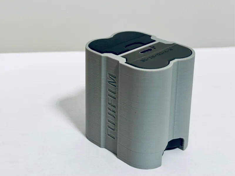 Dual battery holder for Fuji NP W235 batteries
