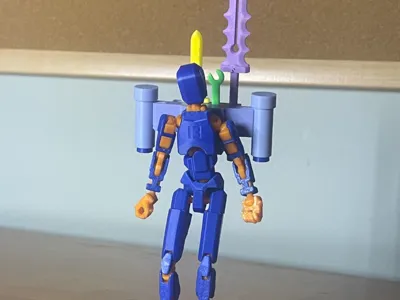 weapon-holding jetpack for Dummy 13