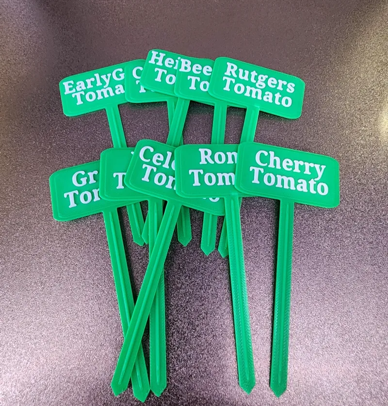 Tomato Plant Stakes 3 inch For Garden Signs