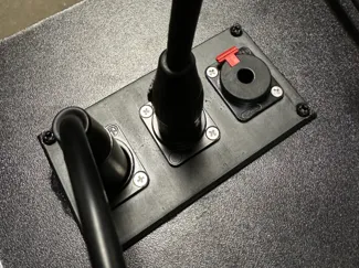 Neutrik D-Style table mount panel