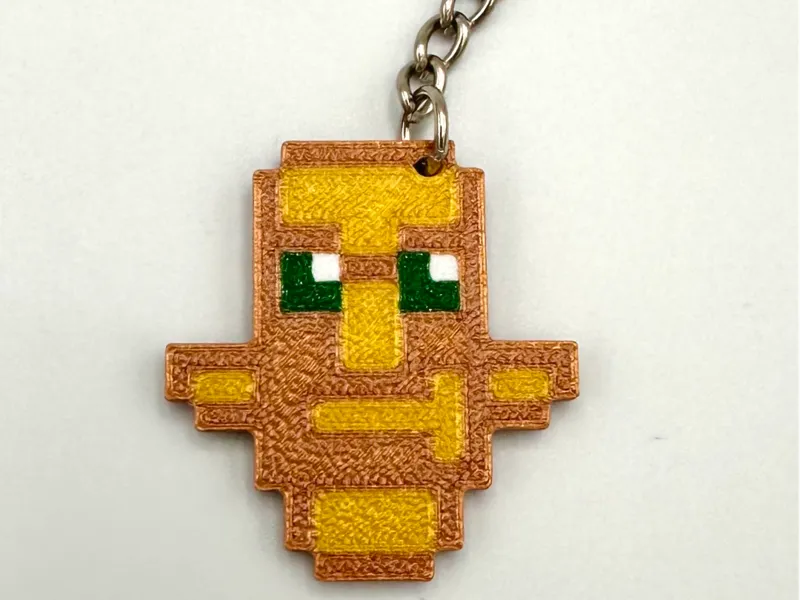 totem minecraft (keychain)
