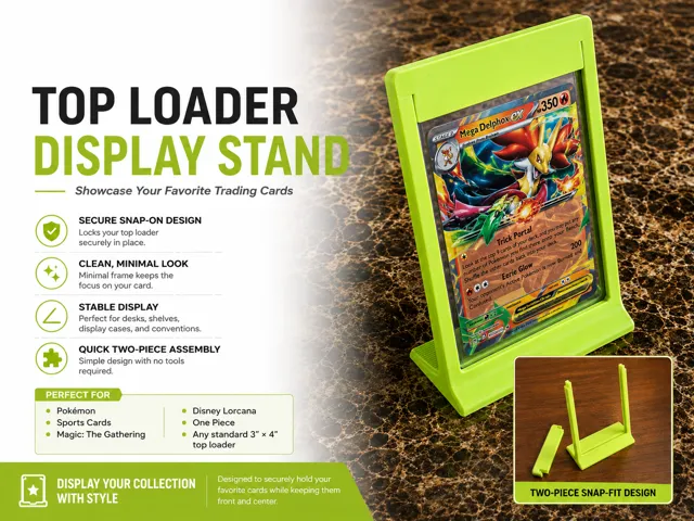 Top Loader Display Stand