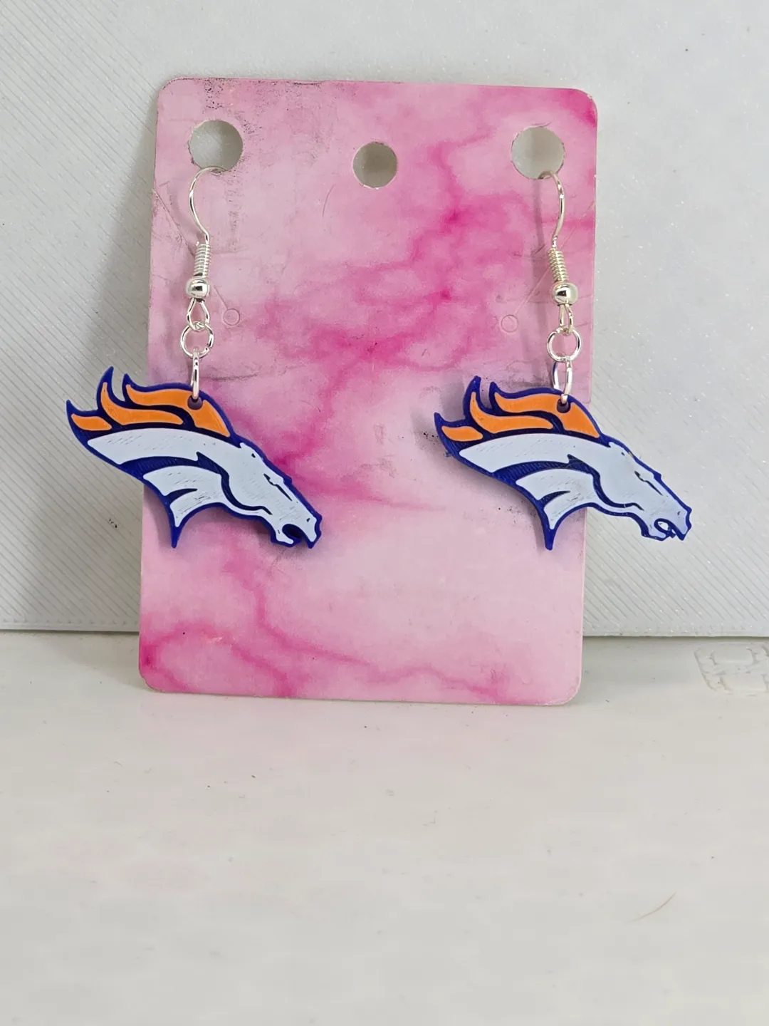 Denver Broncos Earrings view 2