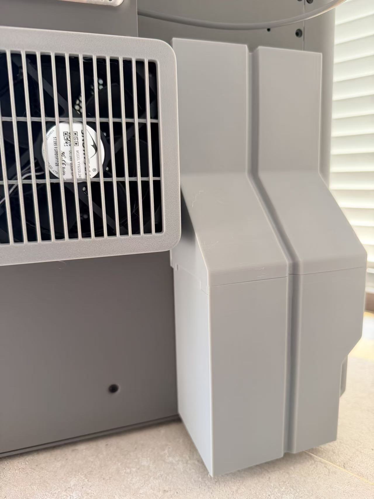 Miniatura 1 do modelo 3D P2S全封闭废料盒（兼容官方外排风扇套件）