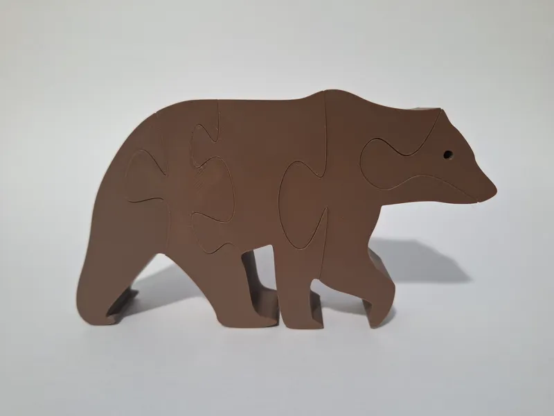 Walking Bear - 3D Puzzles
