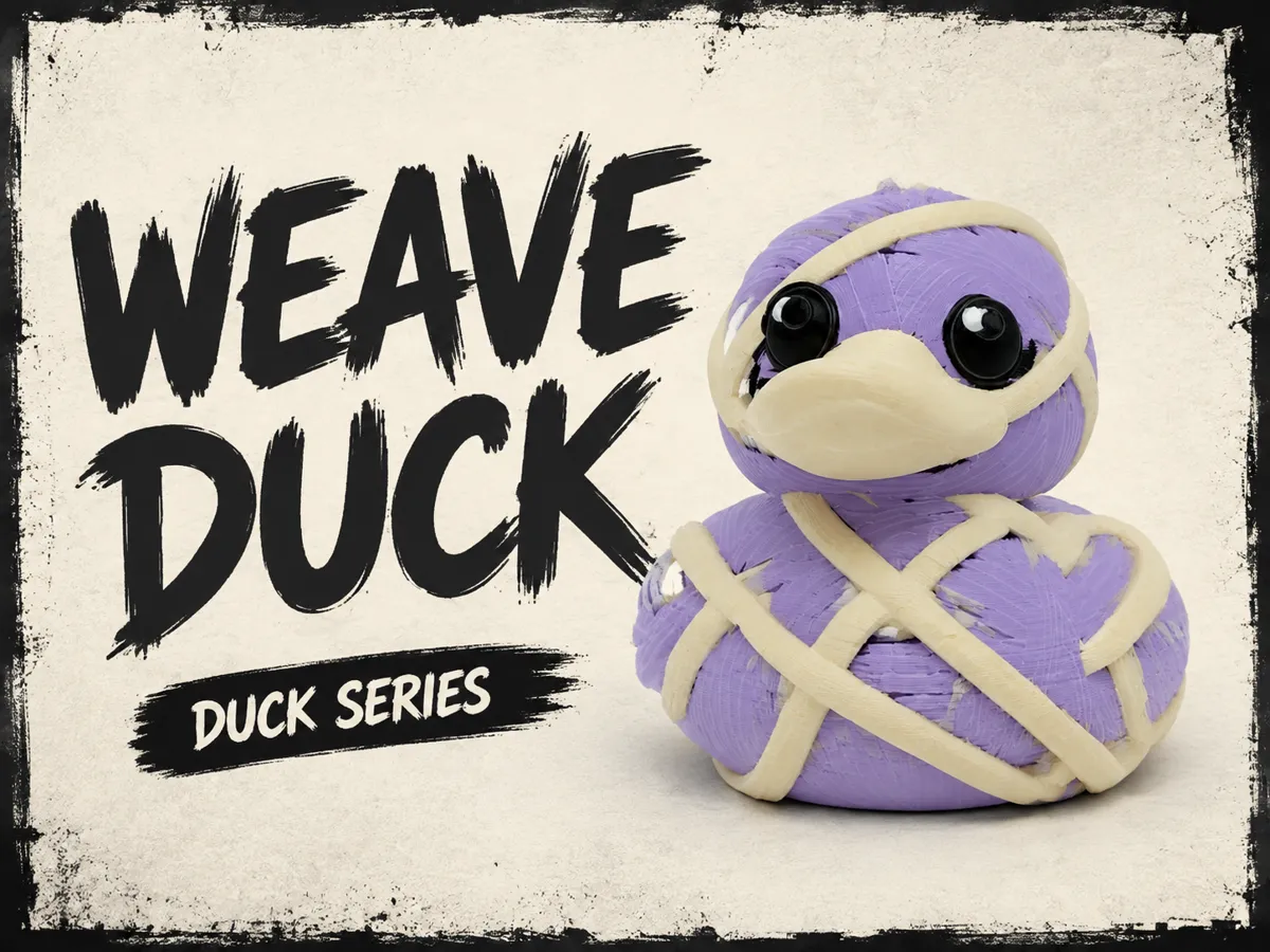 Woven Duck AMS Multicolor Toy - Free 3D Print Model - MakerWorld