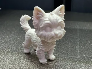 Cute Yorkshire terrier