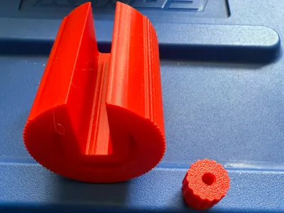Thread adapter and larger phone holder