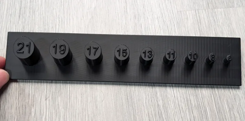 Lidl/Parkside Pegboard 15 Degree Wrenchholder
