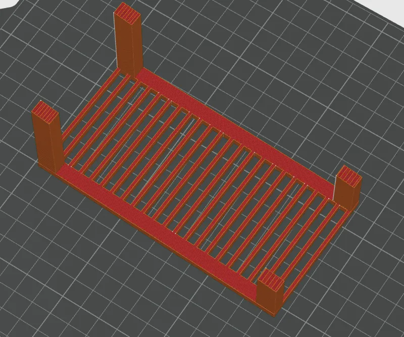 Board stand thicker legs 1x