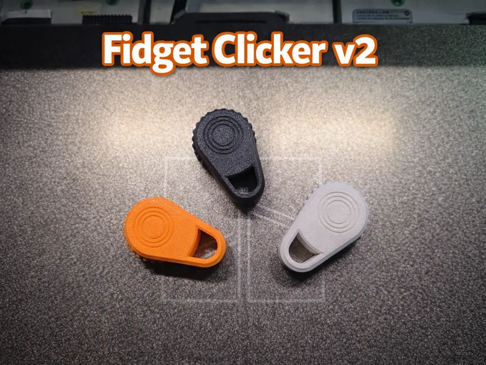Miniatura 2 do modelo 3D Fidget Clicker