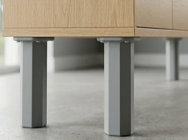 Geometric Hexagon Furniture Leg (100mm)