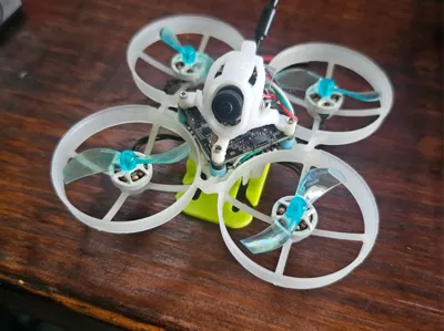 Molle clip for velcro/strap for drone transport