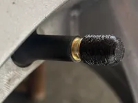 Fuzzy Skin Tire Valve Cap  – PETG